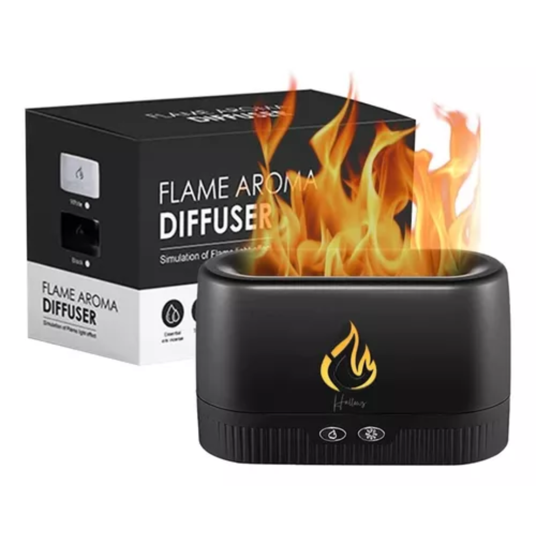 DIFUSOR HUMIDIFICADOR AROMAS AROMATERAPIA DE FUEGO